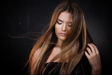 Seksi sarışın Bayan