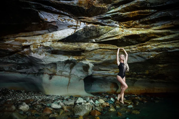 Na pláži — Stock fotografie