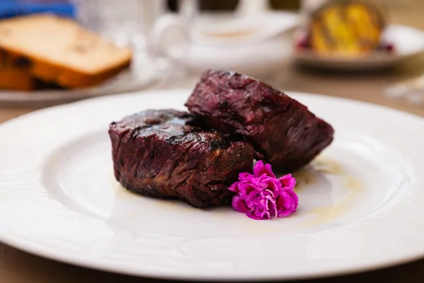 Filet mignon meal — Stock Photo, Image