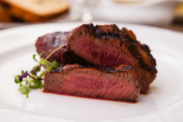 Filet mignon måltid — Stockfoto