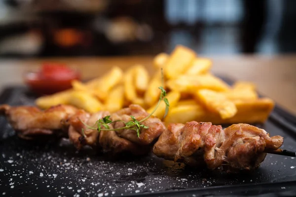 Carne di maiale alla griglia — Foto Stock