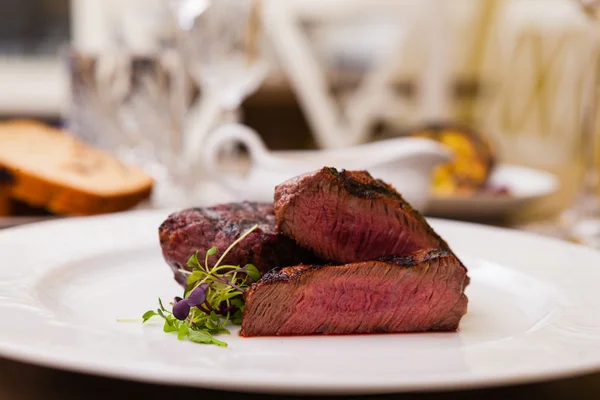 Filet mignon meal — Stock Photo, Image