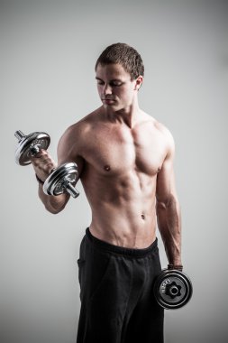 Fitness dumbbells ile