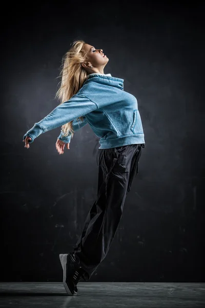 Фітнес танцюрист — стокове фото