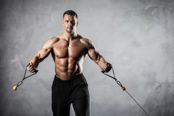 Fitness bij snijden — Stockfoto