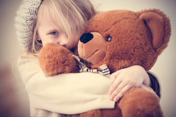 Preschooler girl — Stock Photo, Image