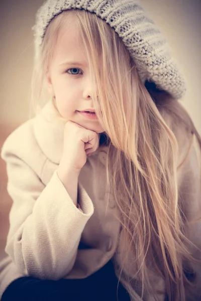 Preschooler girl — Stock Photo, Image