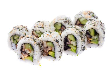 Yılan balığı ve avokado maki