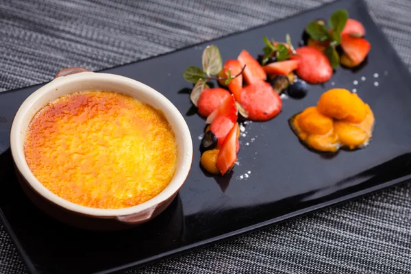 Creme brulee — Zdjęcie stockowe