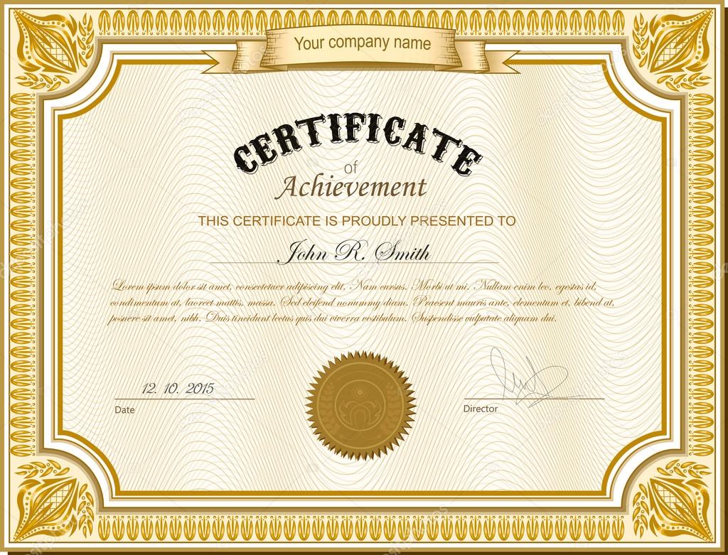 Gold certificate