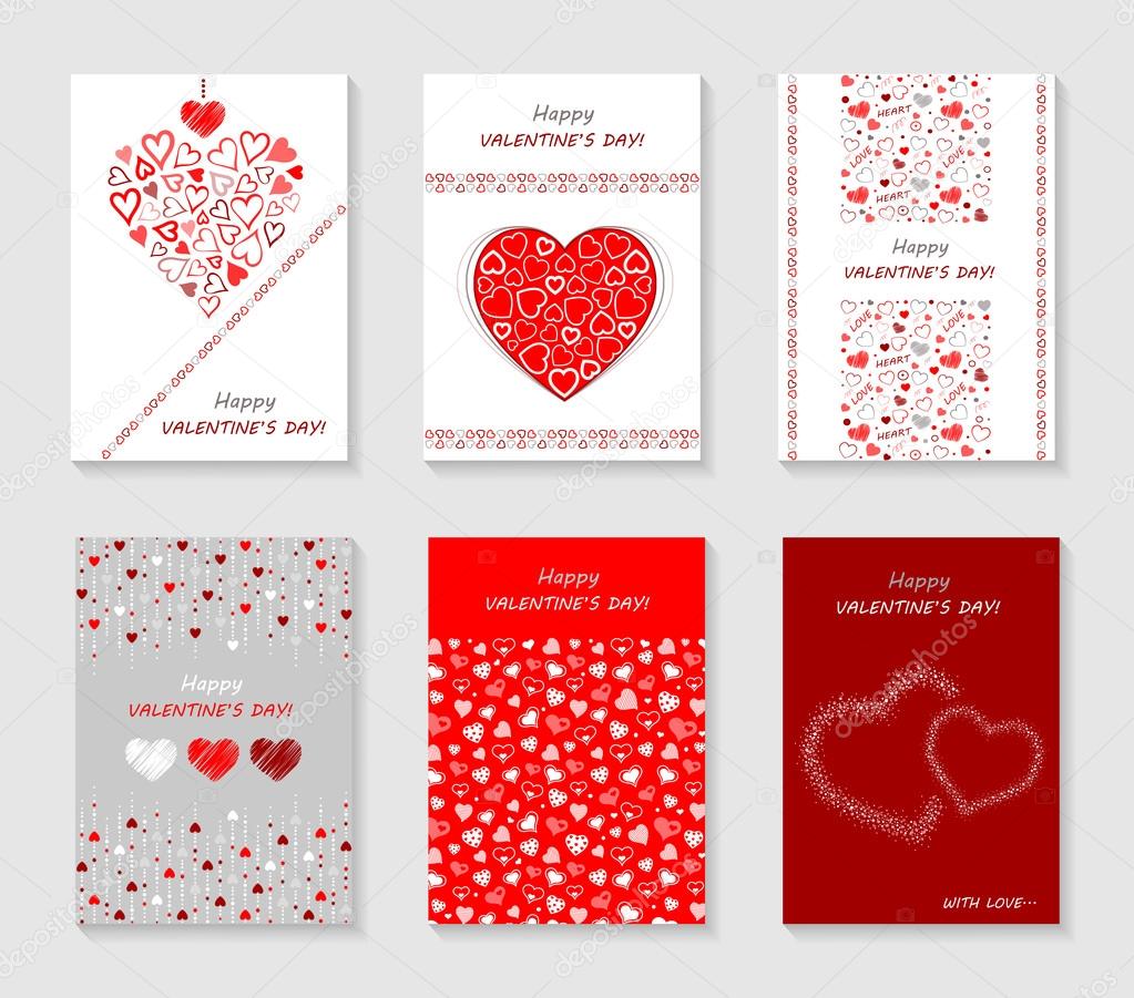 Valentine`s Day cards