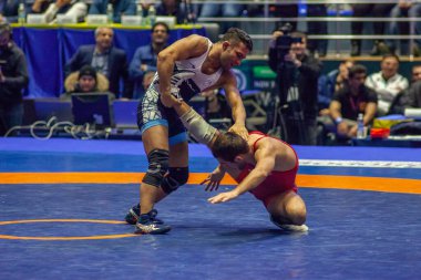 Nico Megaludis, Titan Mercury Güreş Takımı ABD - Hassan Rahimi, Güreş Takımı Razi Iran - Dünya Güreş Kulübü Kupası, 1 Aralık 2016, Kharkov, Ukrayna