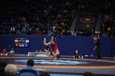 İsmail MUSZUKAJEV (HUN) ve Fotios PAPADAKIS (Yunanistan) Uluslararası GRECO-ROMAN, FREESTYLE VE FEMALE TURRNAMENT 