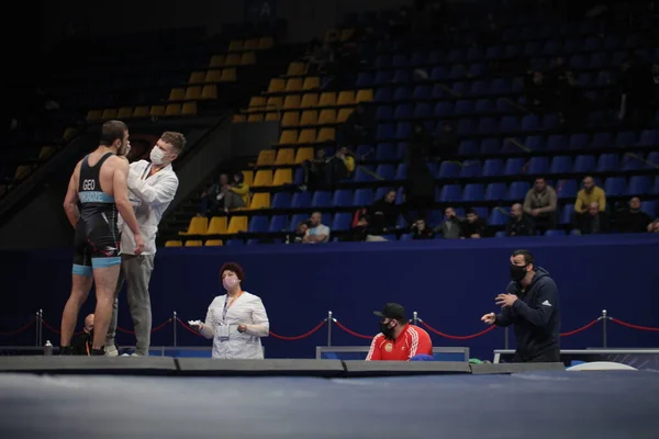 Tournoi International Greco Romain Freestyle Lutte Xxive Commémoration Des Meilleurs — Photo