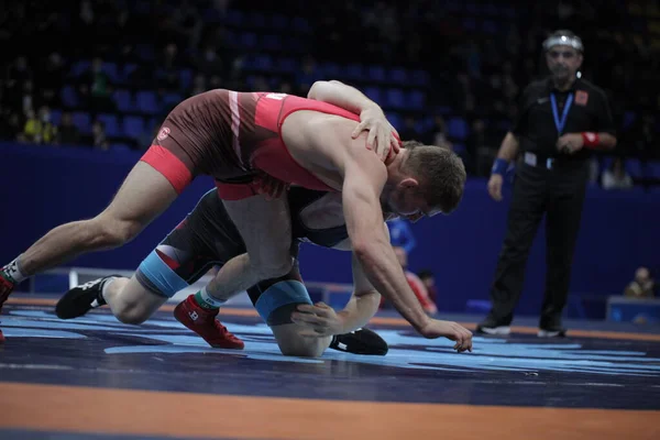 International Greco Roman Freestyle Wrestling Tournament Xxiv Outstanding Ukrainian Wrestlers — Stock Photo, Image