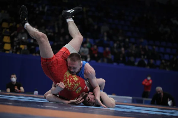 International Greco Roman Freestyle Wrestling Tournament Xxiv Outstanding Ukrainian Wrestlers — Stock Photo, Image
