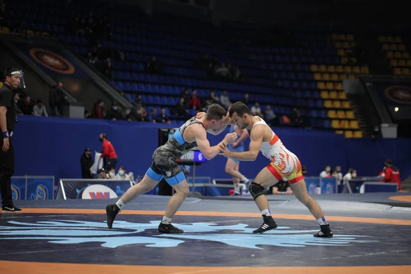 International Greco Roman Freestyle Wrestling Tournament Xxiv Outstanding Ukrainian Wrestlers — Stock Photo, Image