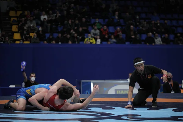 International Greco Roman Freestyle Wrestling Tournament Xxiv Outstanding Ukrainian Wrestlers — Stock Photo, Image