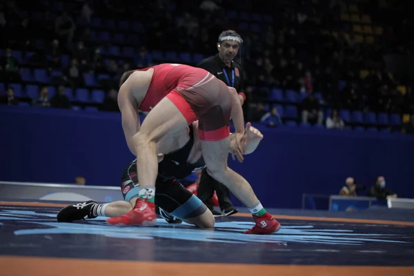 International Greco Roman Freestyle Wrestling Tournament Xxiv Outstanding Ukrainian Wrestlers — Stock Photo, Image