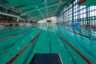 Ukrayna Kış Yüzme Şampiyonası, 7 Mart 2021, Kharkov, Ukrayna, yüzme havuzu 