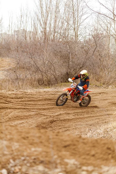 Otwarte Mistrzostwa Regionu Charkowa Motocross Ukraina Charków 2021 — Zdjęcie stockowe