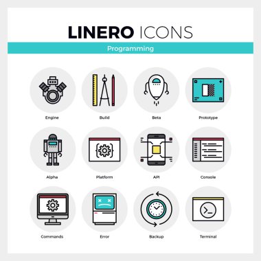 Bilgisayar programlama Linero simgeler kümesi