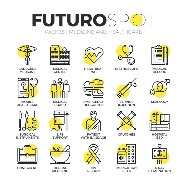 Tıp ve sağlık Futuro Spot simgeler