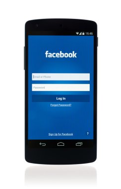 Google Nexus 5 Facebook app