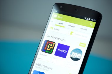 Google Nexus 5 Google oyun deposu