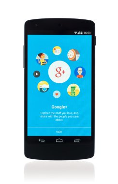 Google plus Google Nexus 5 app