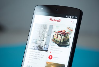 Pinterest uygulama Google Nexus 5
