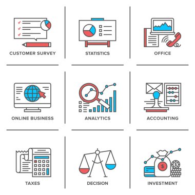 Business and finance   icons clipart