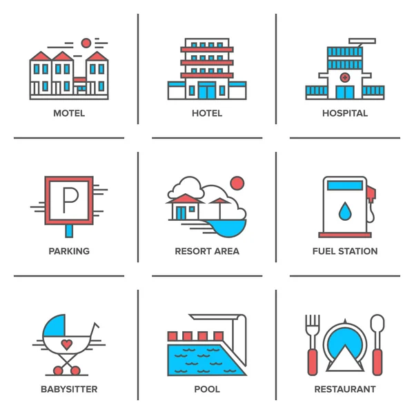 Piktogramm architektur Stockvektoren, lizenzfreie Piktogramm