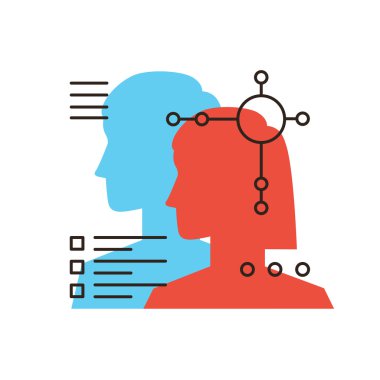 Kişisel profilleri simgesi kavramı