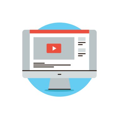 Video paylaşım web sitesi kavramı
