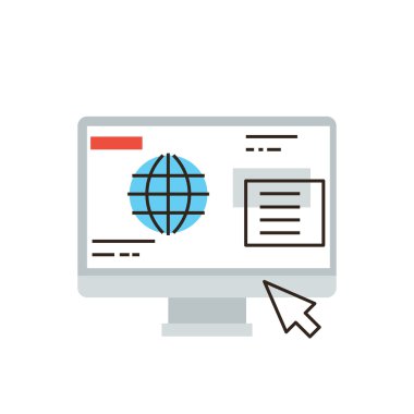 Internet iş simgesi
