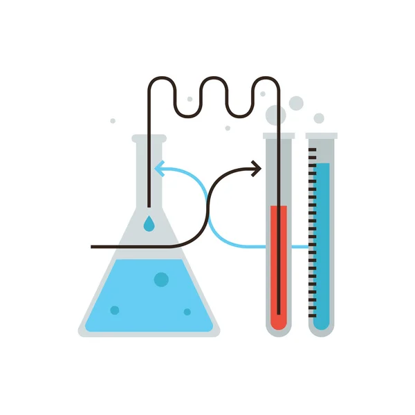 Laboratory test icon — Stock Vector