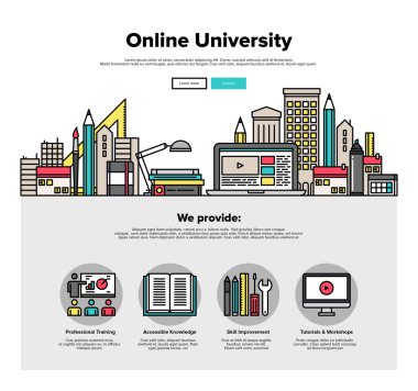 Internet campus  web graphics clipart
