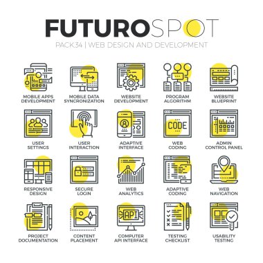 Web sitesi özelleştirme Futuro Spot simgeleri