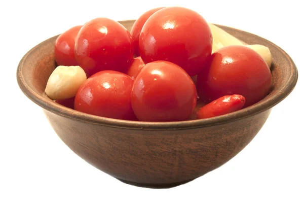 Les tomates marinées Images De Stock Libres De Droits