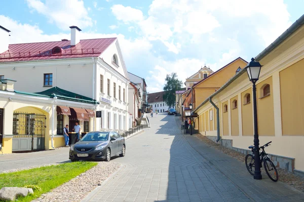 Straße in der Oberstadt, Minsk. — Stockfoto