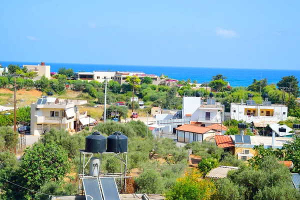 Letní krajina na Krétě. — Stock fotografie