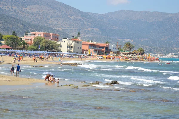 Ägäis Meer und Berge. — Stockfoto