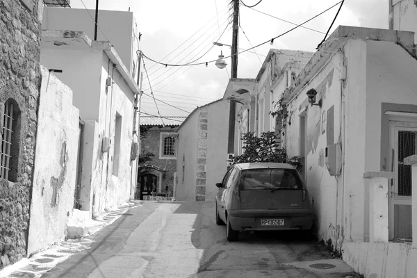 Strada nella parte vecchia di Malia . — Foto Stock