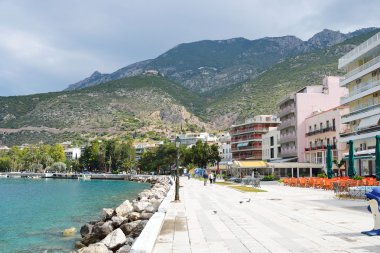 Setin içinde Loutraki.