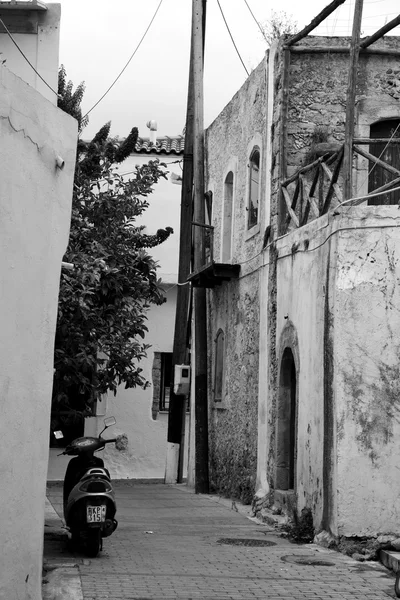 Calle en el casco antiguo de Malia . —  Fotos de Stock