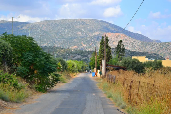 Girit'te yaz manzara. — Stok fotoğraf