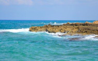 Kayalar Ege Denizi Sahili.