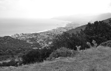 Yaz dağı manzarası.