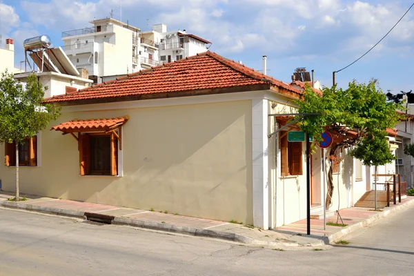 Rua em Loutraki . — Fotografia de Stock